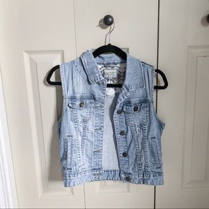 Denim vest